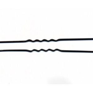 2 Â½ inch Wave hårnål Svart - Boks med 1000-0