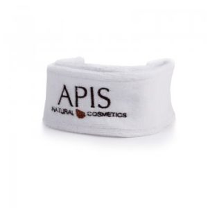 APIS hodebånd med logo - hvit,AC110690-0